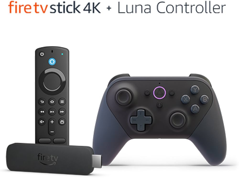 Fire TV Stick 4K + Luna Controller | Game streaming bundle | Amazon (US)