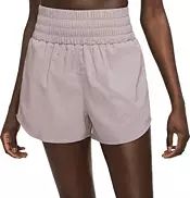 Nike One Women's Dri-FIT Ultra High-Waisted 3" Brief-Lined Shorts | Dick's Sporting Goods | Dick's Sporting Goods