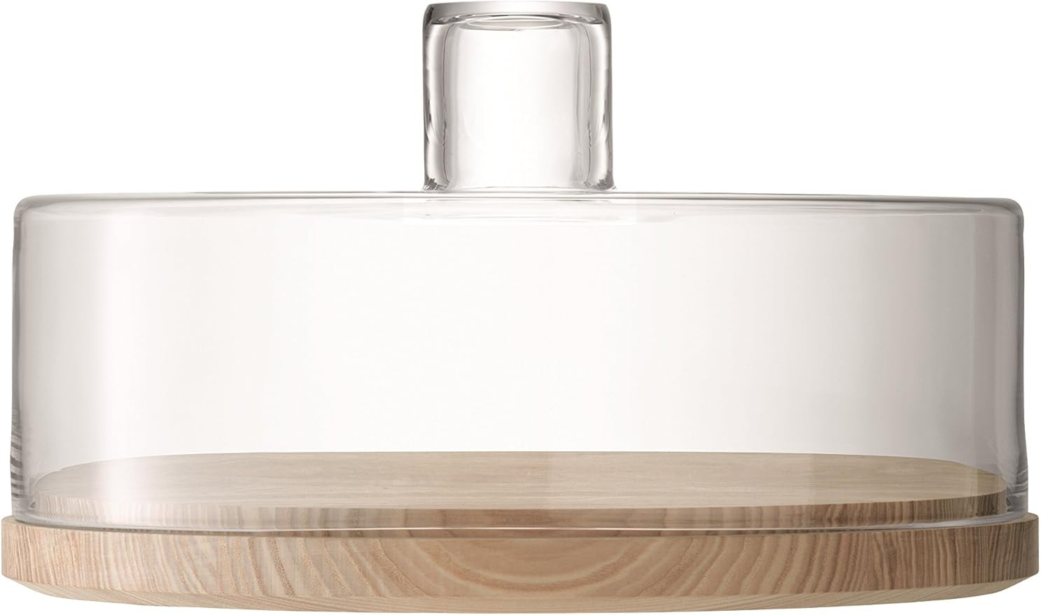 LSA LW08 Lotta Cheese/Pastries Dome & Ash Base Ø12.5in/H7.5in Clear | Amazon (US)