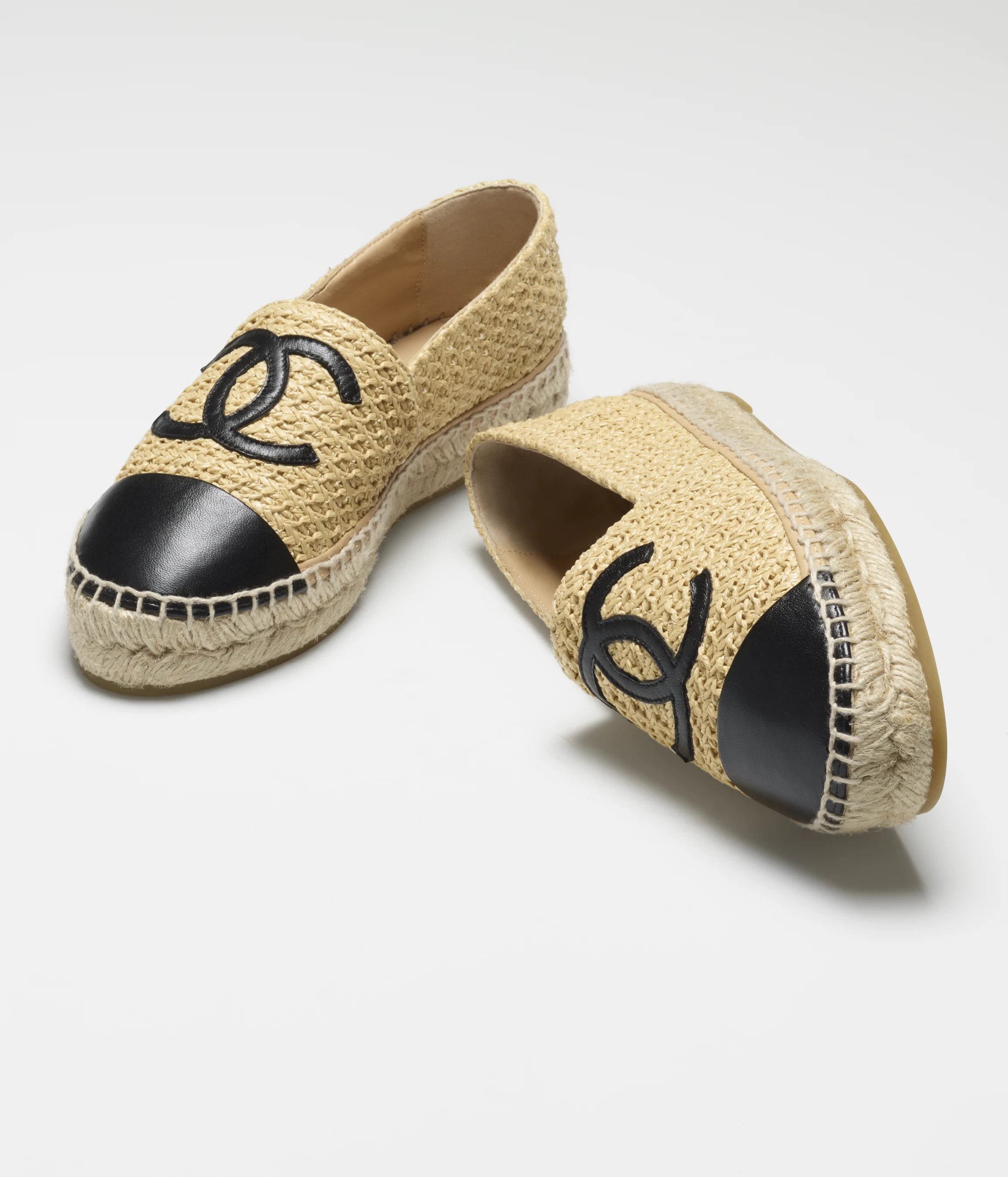 Espadrilles - Braided fabric & lambskin — Fashion | CHANEL | Chanel, Inc. (US)