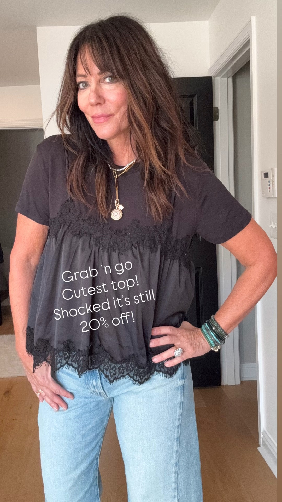 Easy grab and go top, comes in brown too 
Wearing medium 
@Anthropologie use the app and get 20%

#LTKOver40 #LTKSaleAlert #LTKmomlife