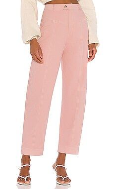 Tularosa Austin Pant in Soft Pink from Revolve.com | Revolve Clothing (Global)