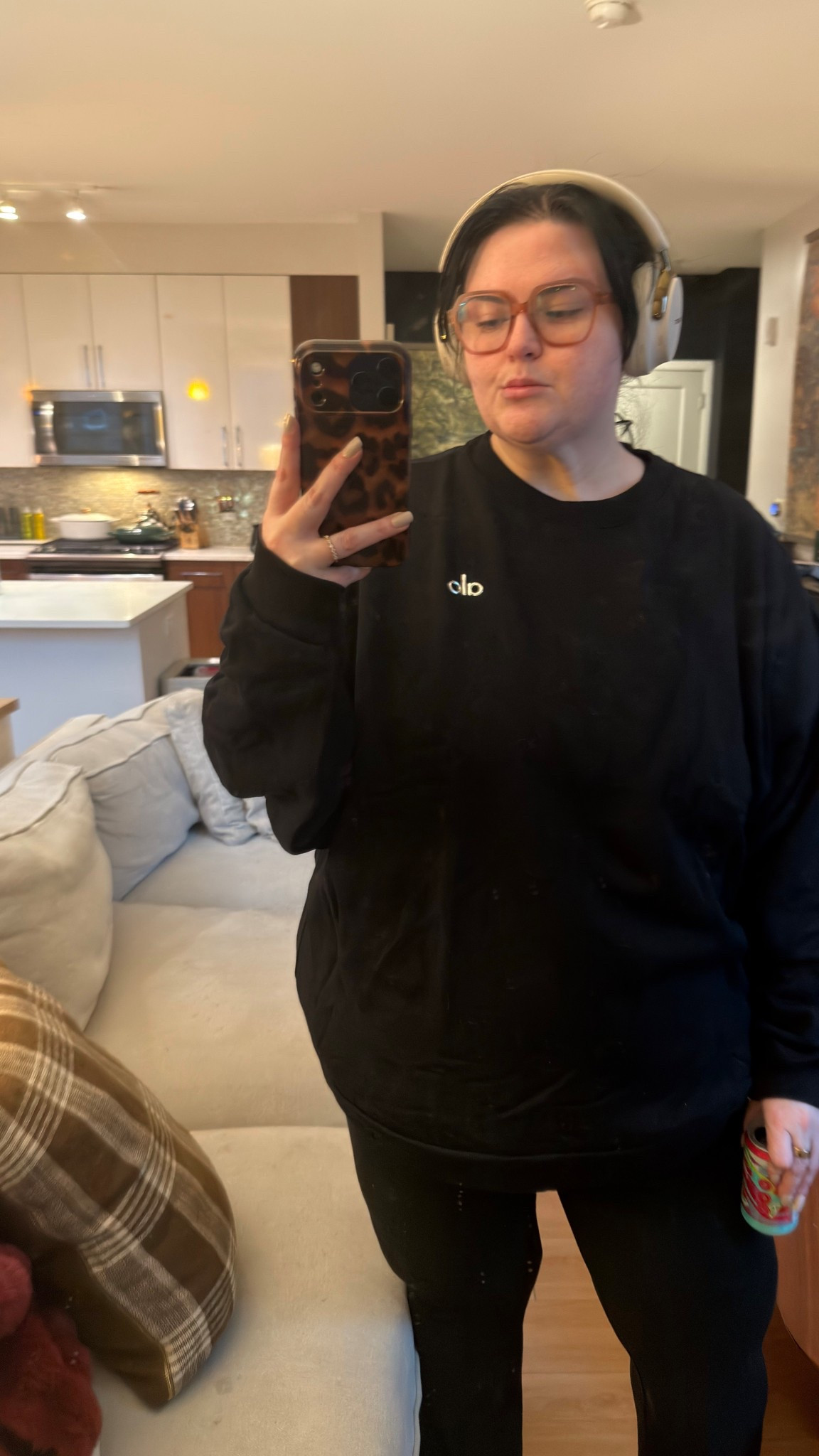 Cleaning the house in my comfies! Wearing 2X in the alo sweatshirt and its oversized  

#LTKfitnessgoals #LTKootd #LTKFindsUnder50