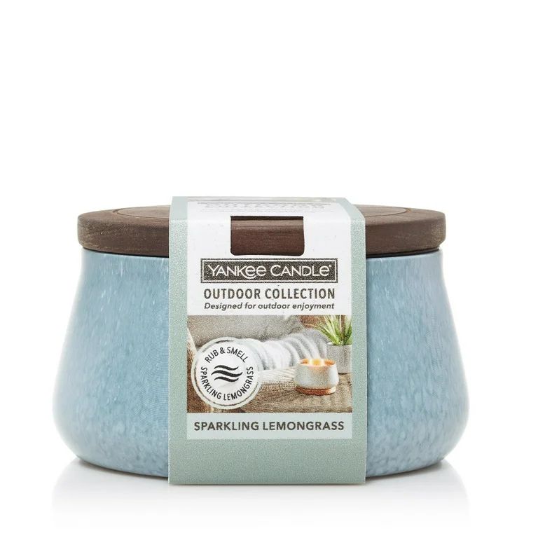 Yankee Candle® Outdoor Candle Collection - Sparkling Lemongrass Medium Candle | Walmart (US)