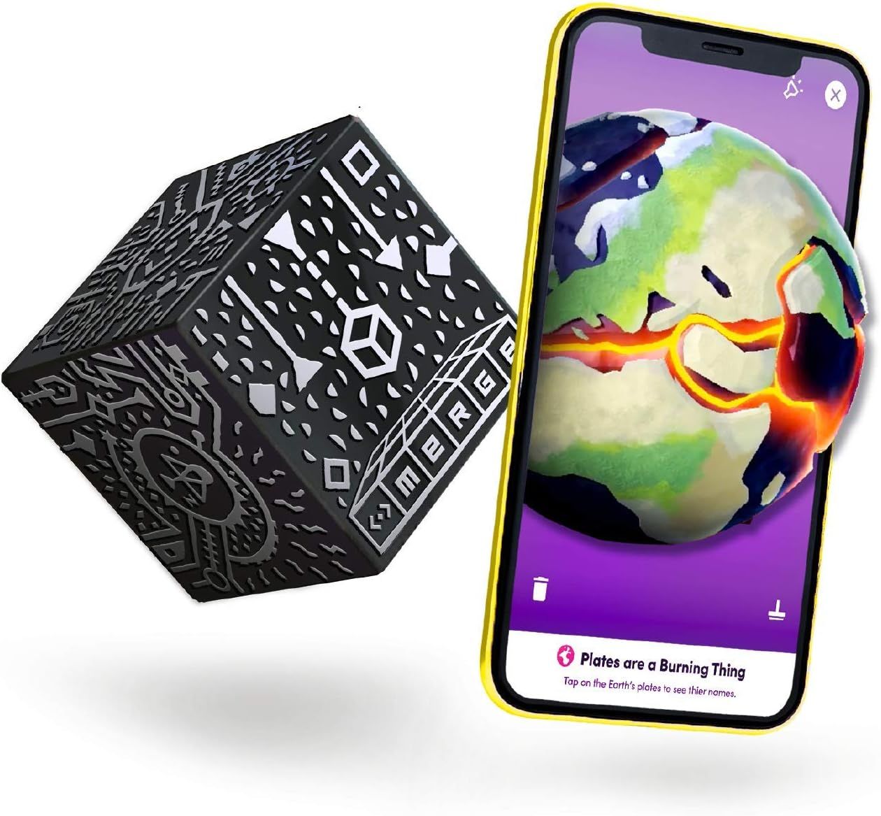 MERGE Cube - Augmented & Virtual Reality Science & STEM Toy - Educational Tool - Hands-on Digital... | Amazon (US)