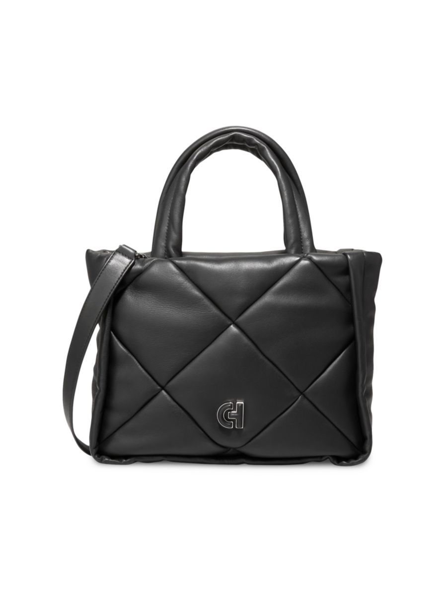 Cole Haan Puff Quilted Leather Tote | Saks Fifth Avenue