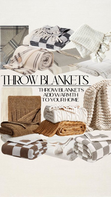 Throw blankets 

#LTKhome