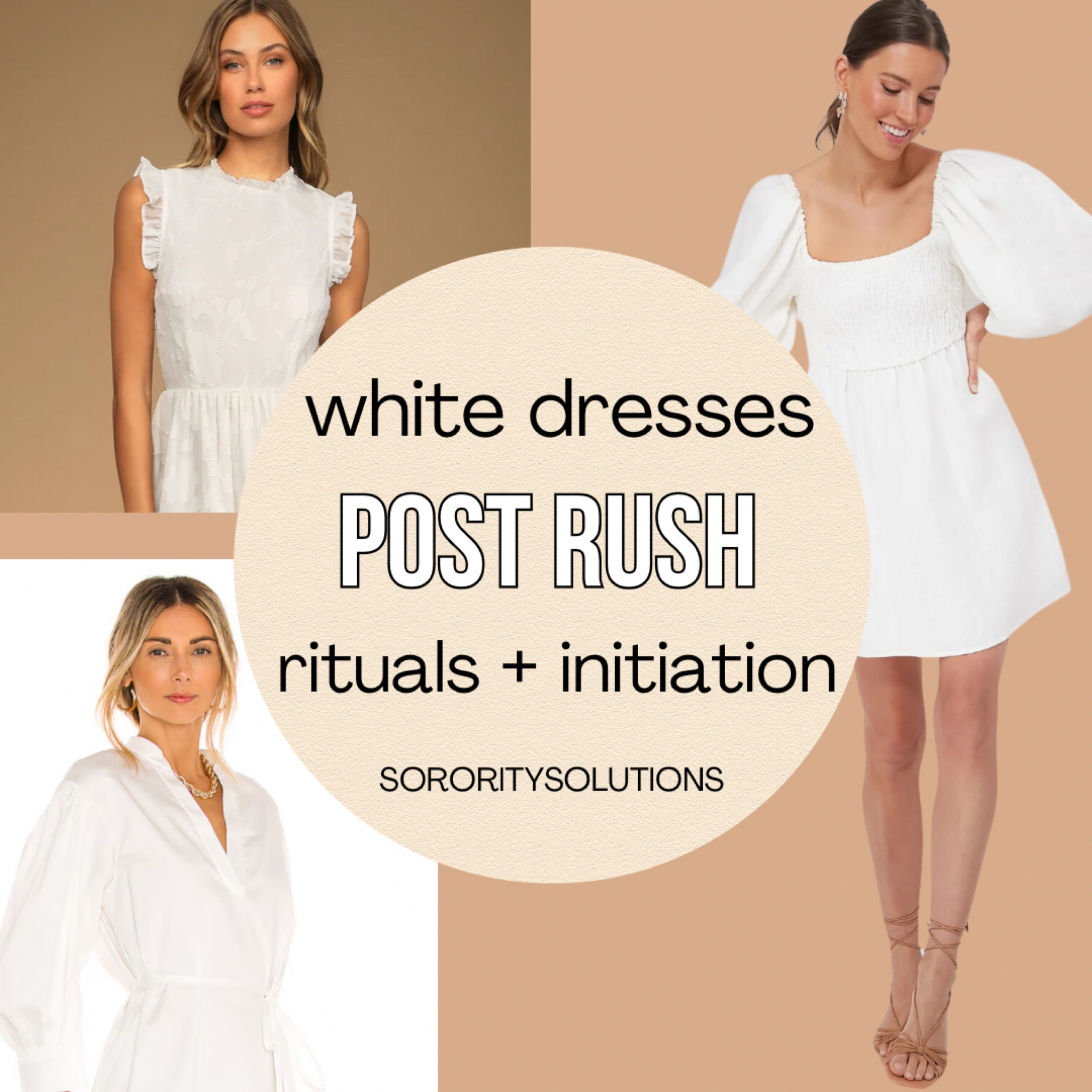 ALERT ‼️ 

Right after rush you need a white dress for rituals and initiation (which happens fast these days!). 

It’s IMPOSSIBLE to find a white dress in the Fall… grab these now and take ‘em to move in 💗

You’ll thank us later Moms & PNM’s! 

#LTKxNSale #LTKStyleTip
