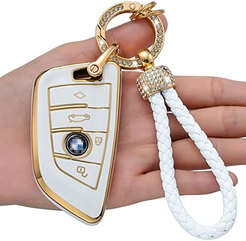 LCXJMWKL for BMW Key fob Cover,Compatible with BMW 2 5 6 7 Series X1 X2 X3 X5 X6 Smart Key Premium S | Amazon (US)