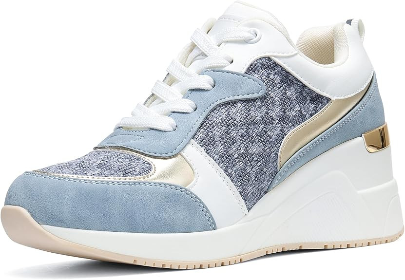 Cestfini Fashion Wedge Heeled Sneakers for Women | Amazon (US)