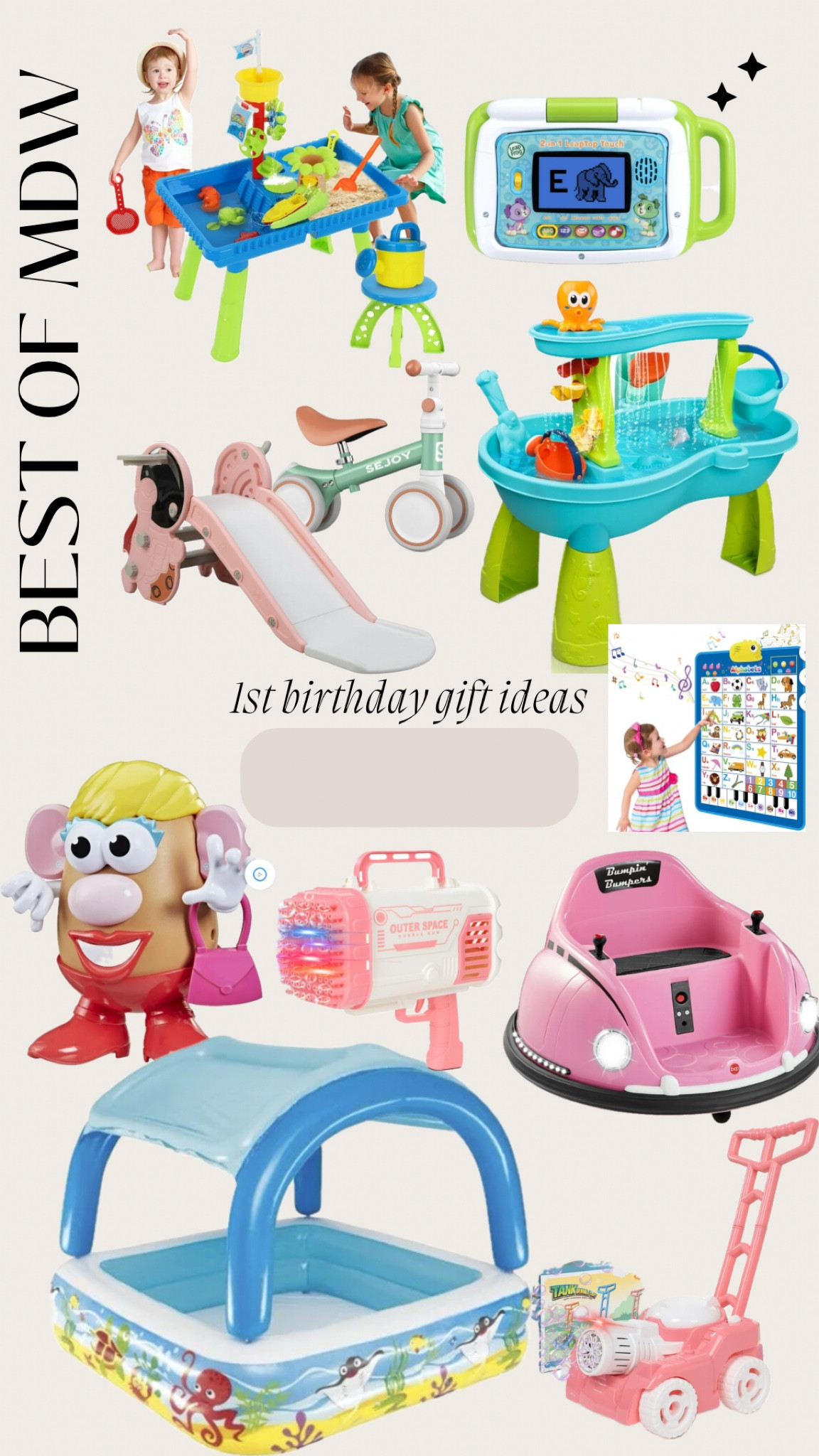 1st birthday gift ideas! These are all on rollback at Walmart!

#LTKGiftGuide #LTKBaby #LTKSaleAlert