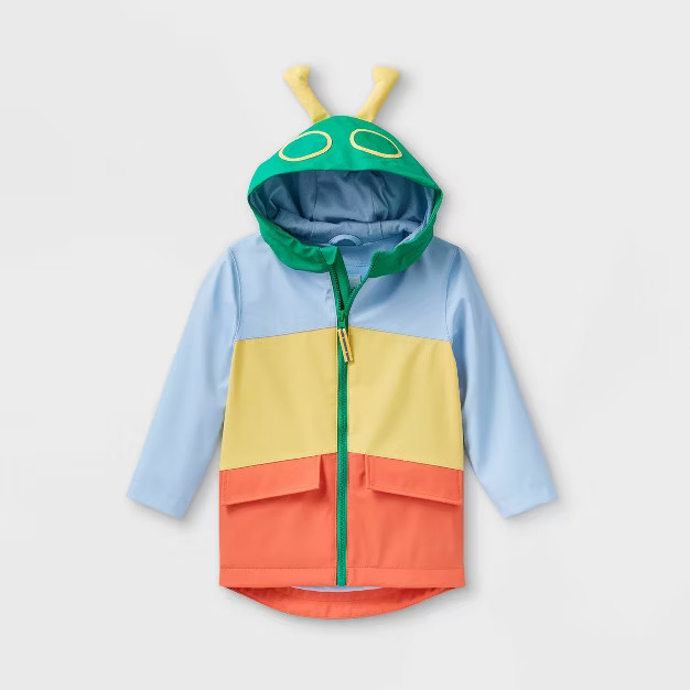 Toddler Caterpillar Rain Jacket - Cat & Jack™ | Target