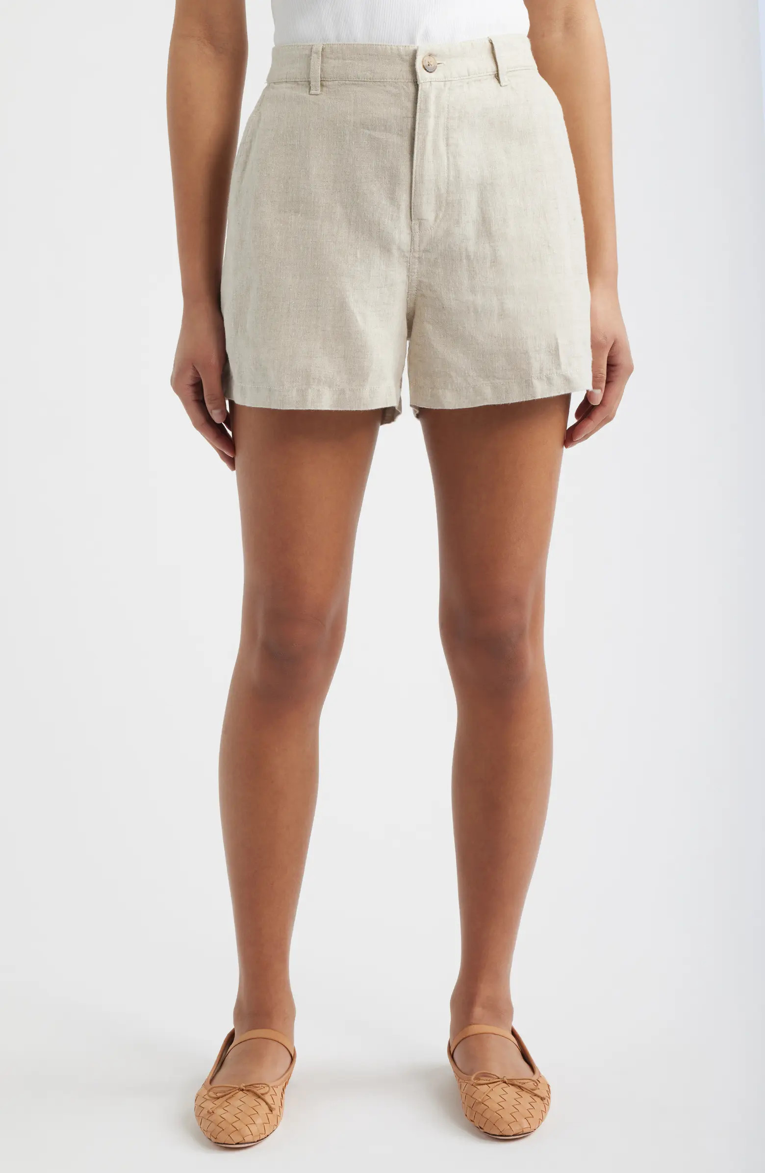 Zoe Linen Shorts | Nordstrom