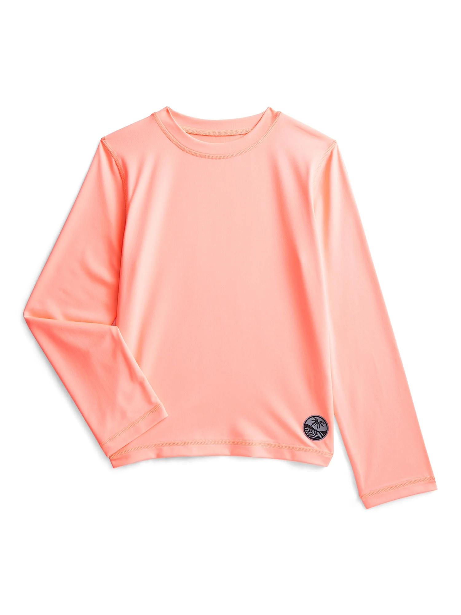 Wonder Nation Boys Rash Guard with Long Sleeves, Sizes 4-18 & Husky | Walmart (US)