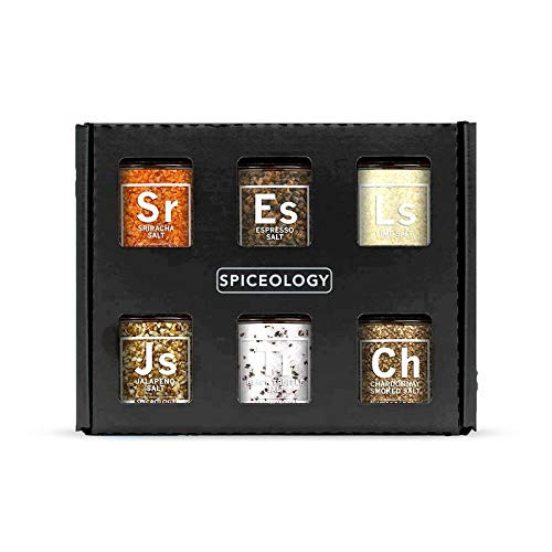 Spiceology - Luxe Infused Salt Gift Set - Set of 6 - Great for Gifts | Amazon (US)