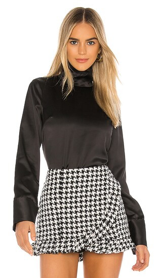 The Gisella Top in Black | Revolve Clothing (Global)