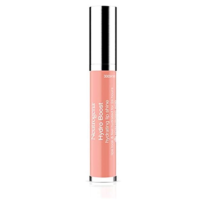 Neutrogena Hydro Boost Hydrating Lip Shine, 23 Ballet Pink Color, 0.10 oz | Amazon (US)