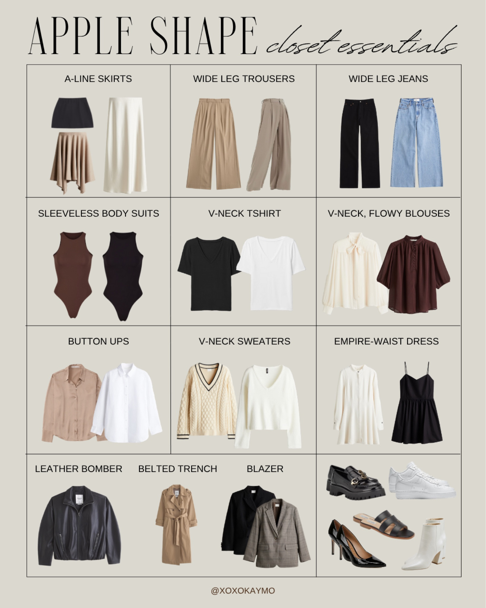 If you have an Apple shaped body, here’s my capsule wardrobe for a plus size Apple shaped body body!

#LTKmidsize #LTKSeasonal #LTKplussize