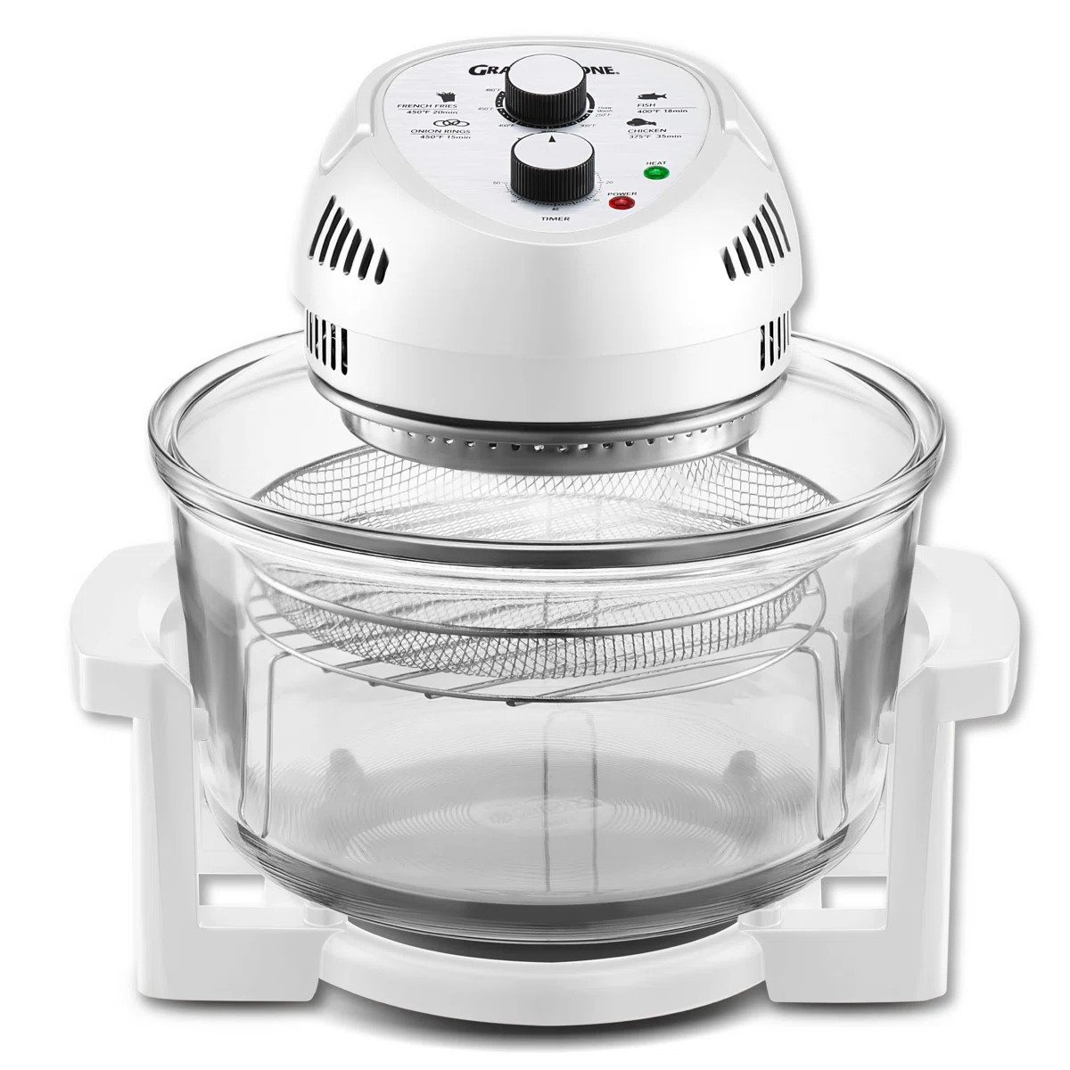 Granitestone 16-Quart Oil-Less Air Fryer & Countertop Oven | Wayfair North America