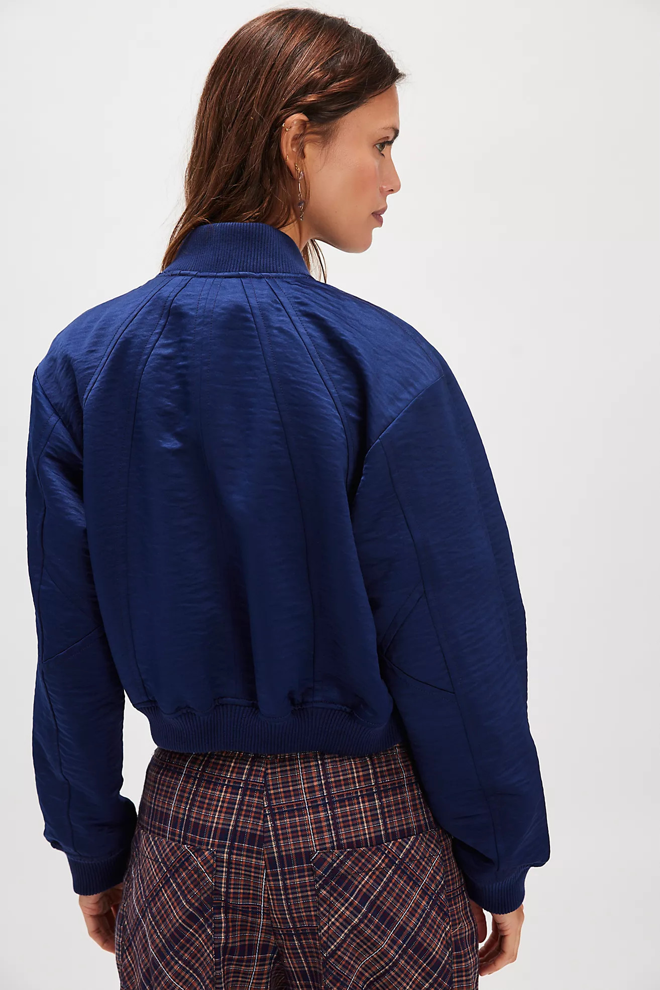 Ellie Satin Bomber | Free People (Global - UK&FR Excluded)