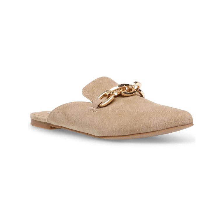 Steve Madden Womens Finish Suede Embellished Mules | Walmart (US)