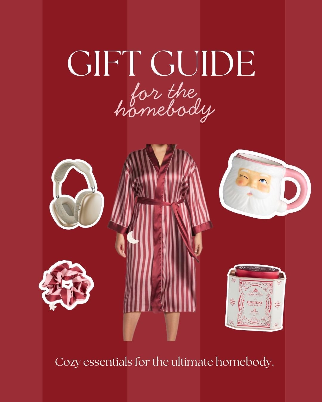 The ideal gift guide for anyone who loves staying in:
	• A plush robe
	• Their favorite coffee mug
	• Fave tea blend
	• A chill music playlist
#worldmarket #target 

#LTKHoliday #LTKselfcare #LTKGiftGuide