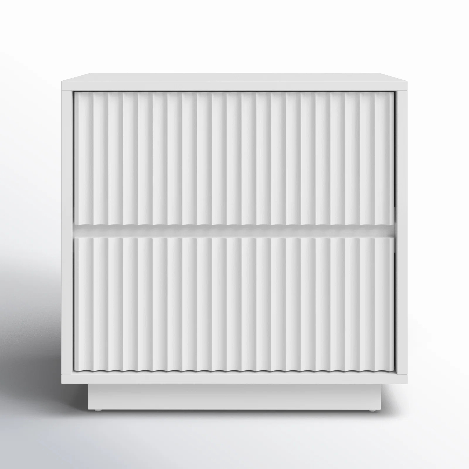 Paloma 2 - Drawer Nightstand in White | Wayfair North America