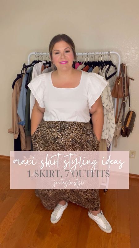 Sharing multiple ways to style a plus size skirt! The best maxi skirt outfit ideas for girls looking for size fall fashion inspo and plus size fall outfits! 

(9/20)