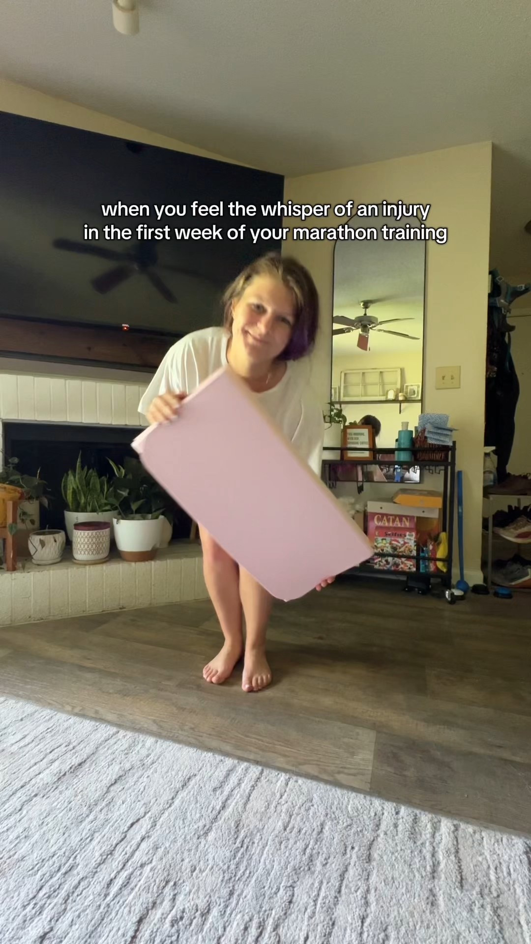 My favorite yoga mat for PT exercises and yoga class 

#LTKActive