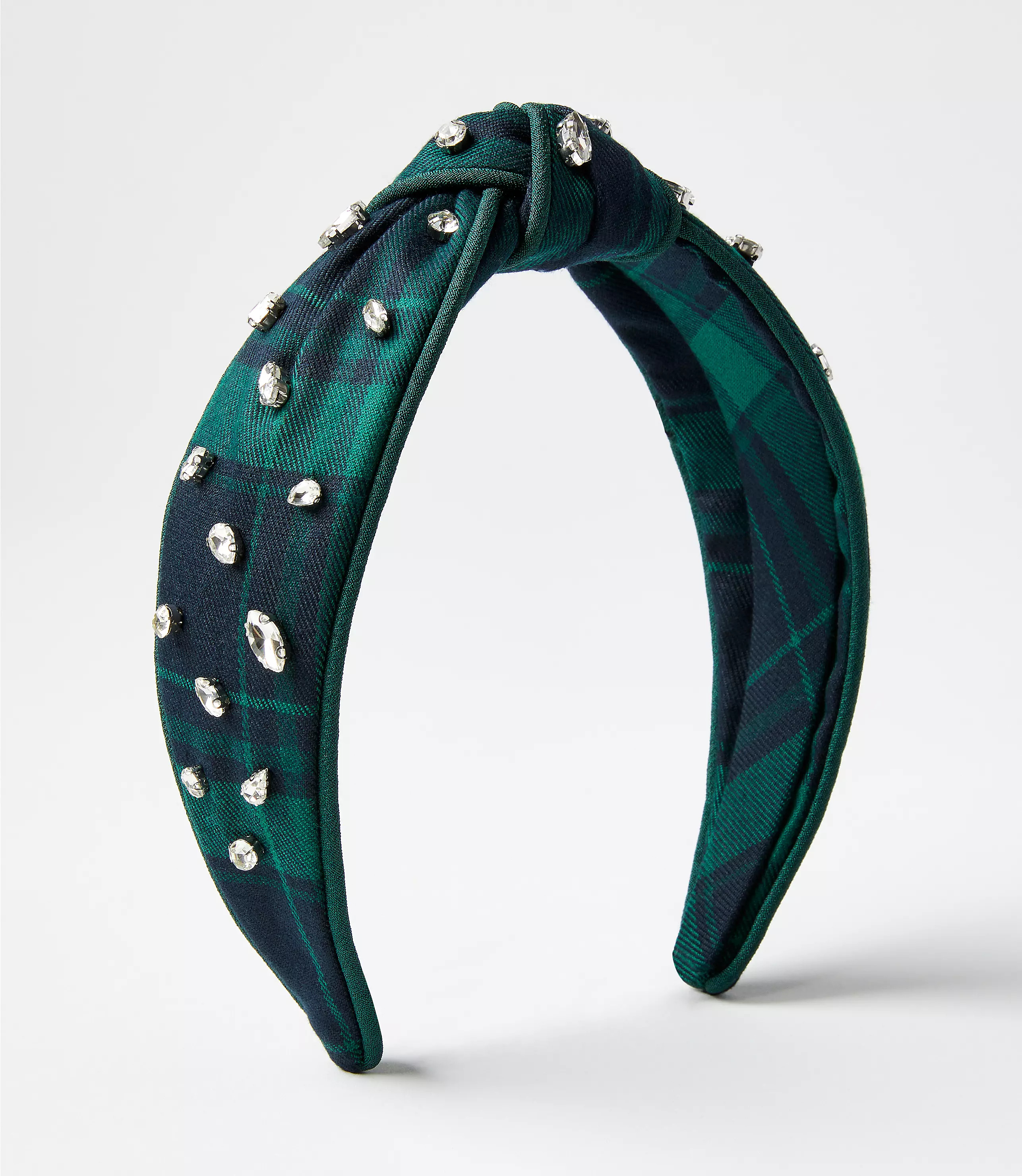 Plaid Knot Headband | LOFT