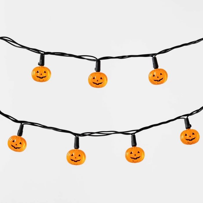20ct LED Pumpkin Halloween String Lights - Hyde & EEK! Boutique™ | Target