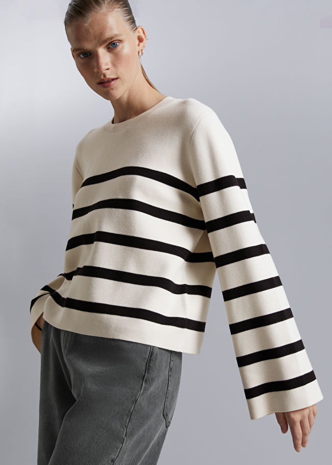 Knitted Jacquard Sweater | & Other Stories US