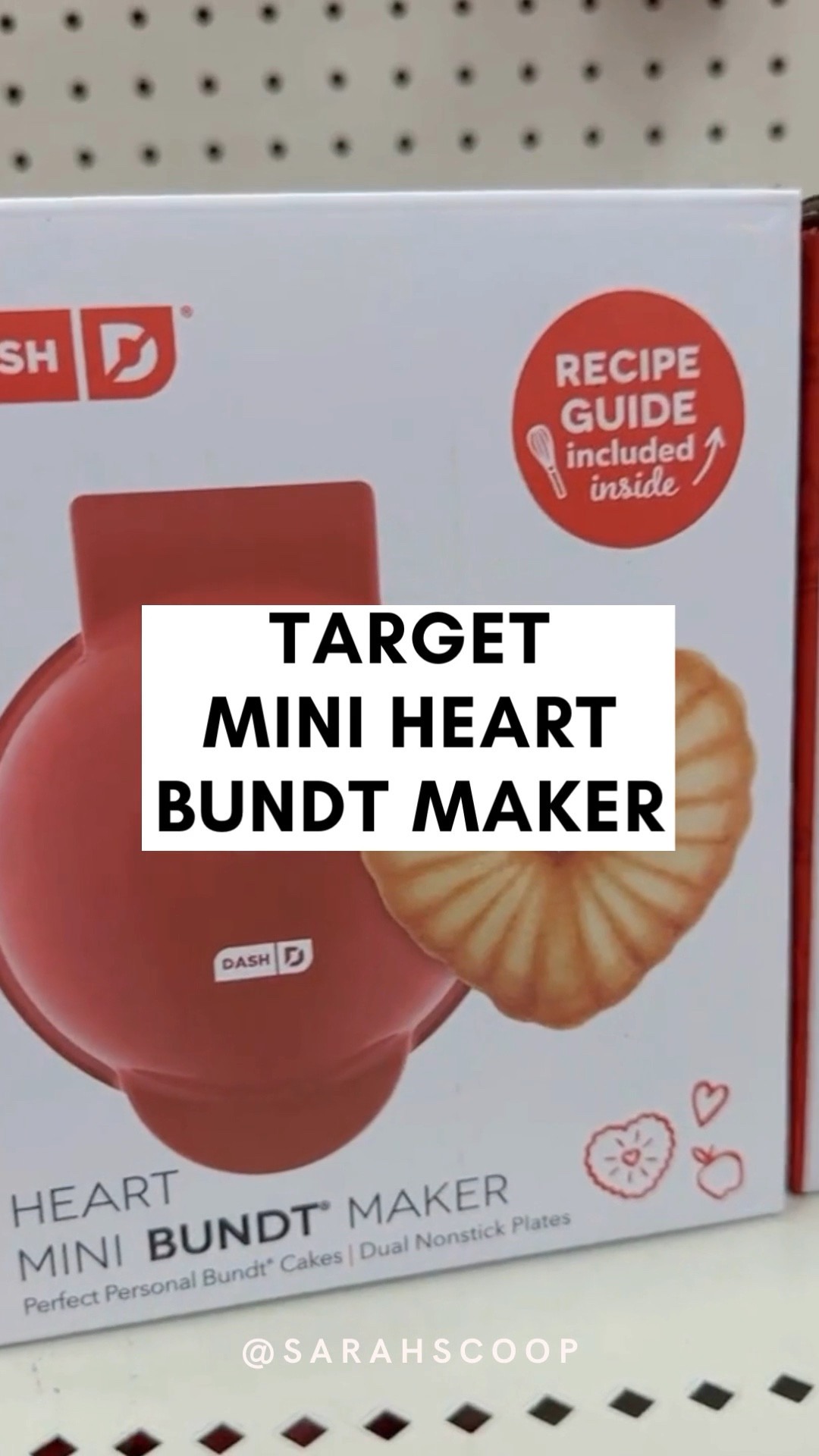 Dash Mini Heart Bundt Cake Maker curated on LTK