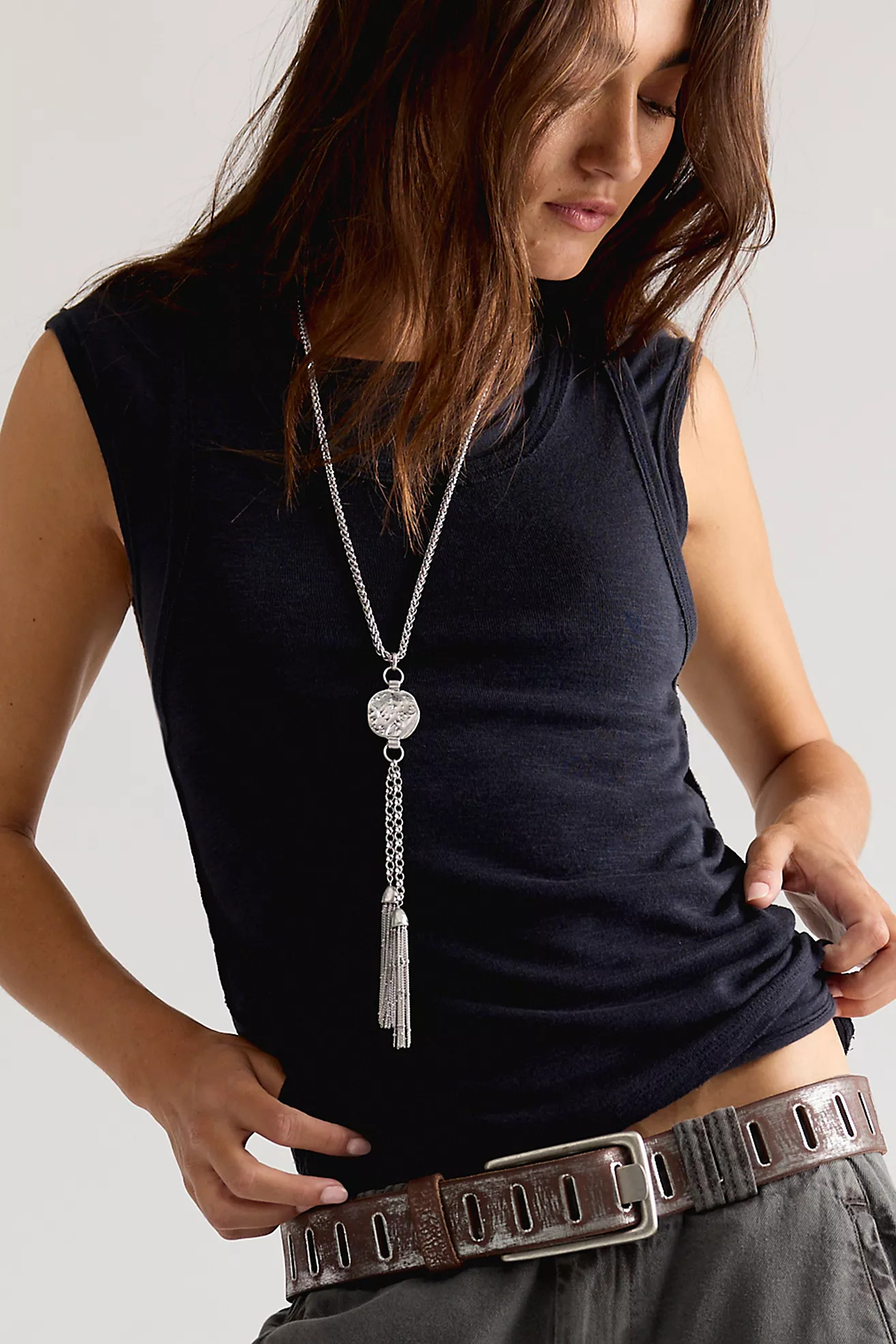 Saskia Tassel Pendant Necklace | Free People (Global - UK&FR Excluded)