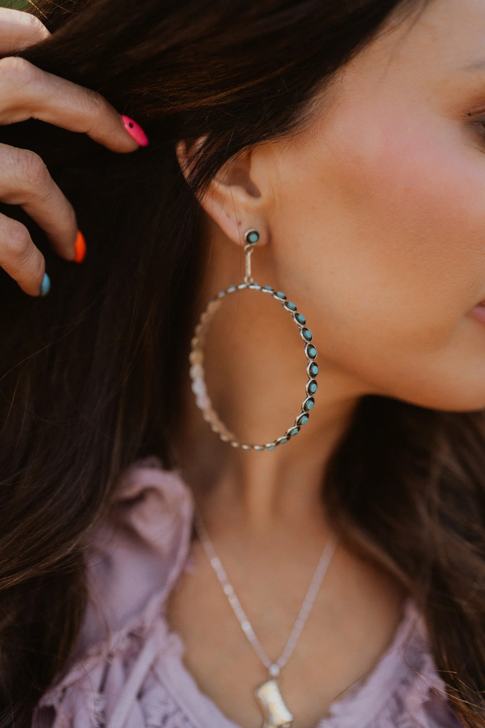 Original Betsy Earrings | Circle | Goldie Lew Jewelry, LLC