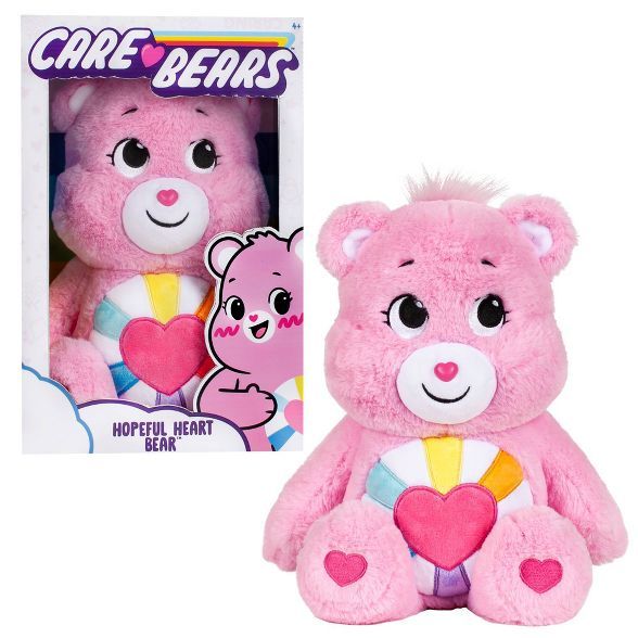 Care Bears Hopeful Heart Bear 14" Medium Plush Stuffed Animal | Target