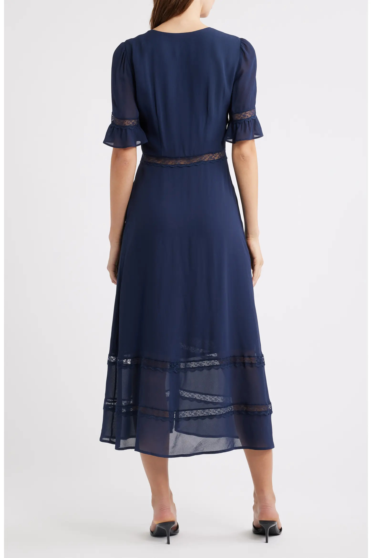 Woodson Lace Detail Shirtdress (Women) | Nordstrom | Nordstrom