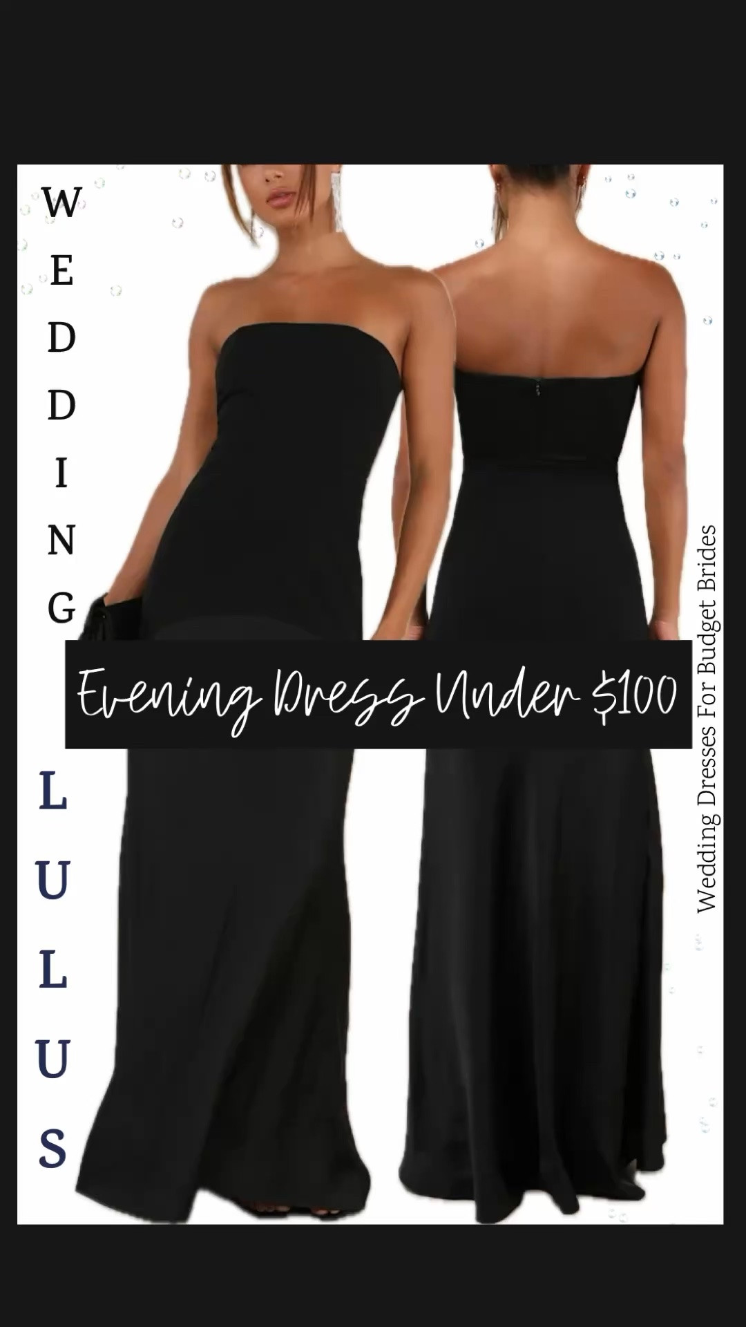 Best selling black formal long dress @Lulus under $100. Other colors too!

Special occasion dress, prom dress, wedding guest dress, formal dress, black dress, evening dress, black evening gown, Lulus dress.

#LTKWedding #LTKSeasonal