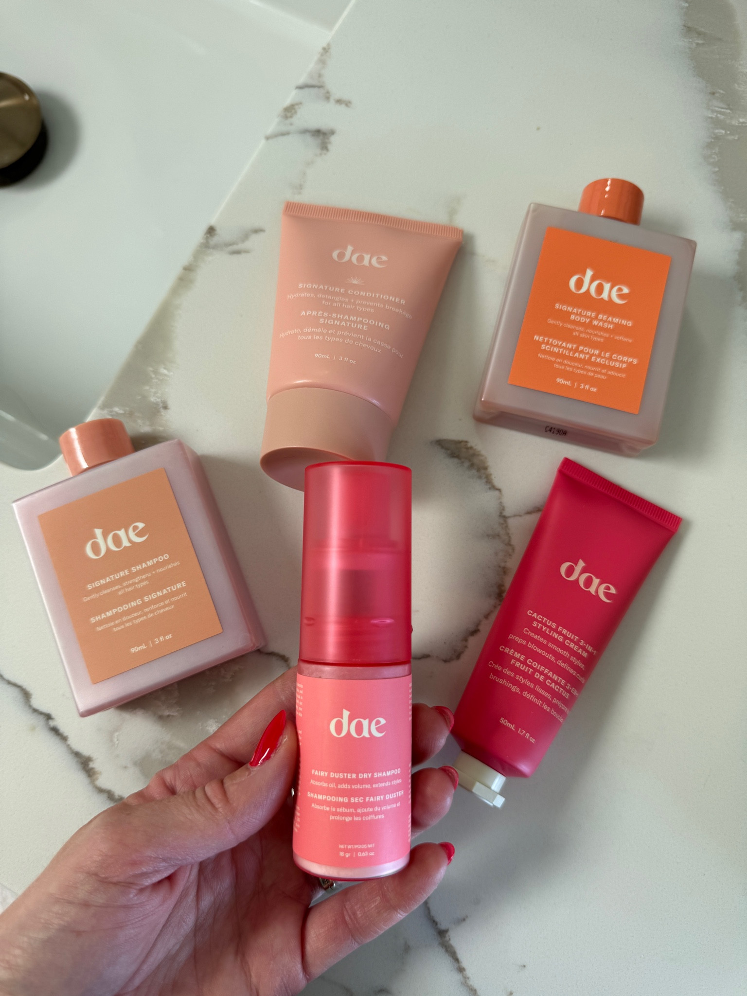 New travel sizes from DAE 