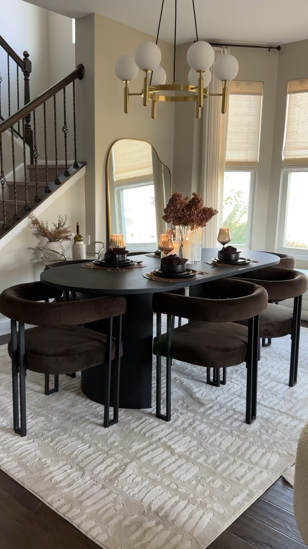 luxe washable rug, super soft and plushy. Ive had this rug for 3 years and absolutely love it. 
dining room inspo

#LTKHome