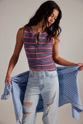 Jamie Henley Striped Tank Top | Free People (Global - UK&FR Excluded)