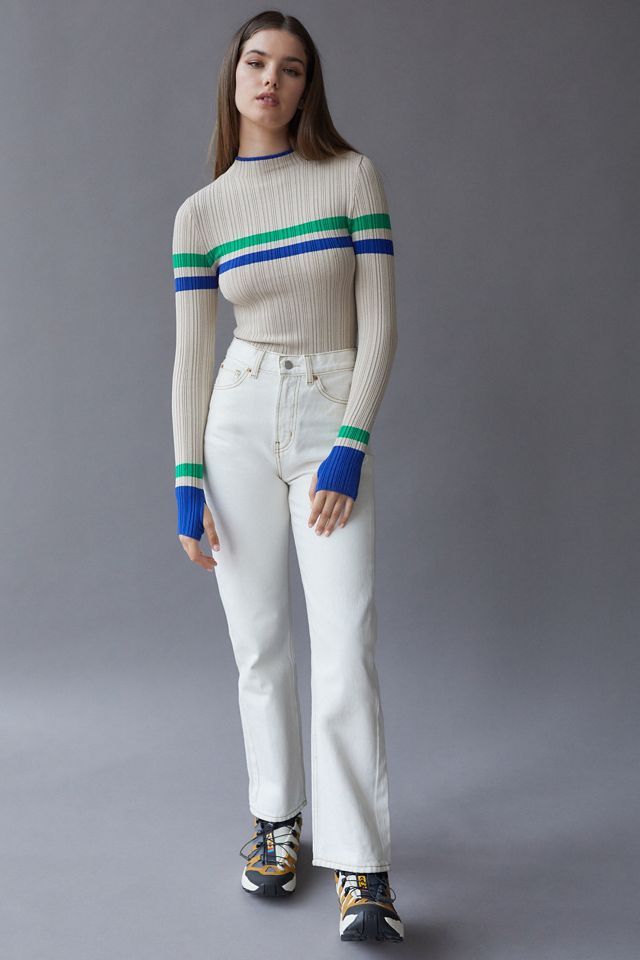 BDG High-Waisted Cowboy Jean - Ivory | Urban Outfitters (US and RoW)