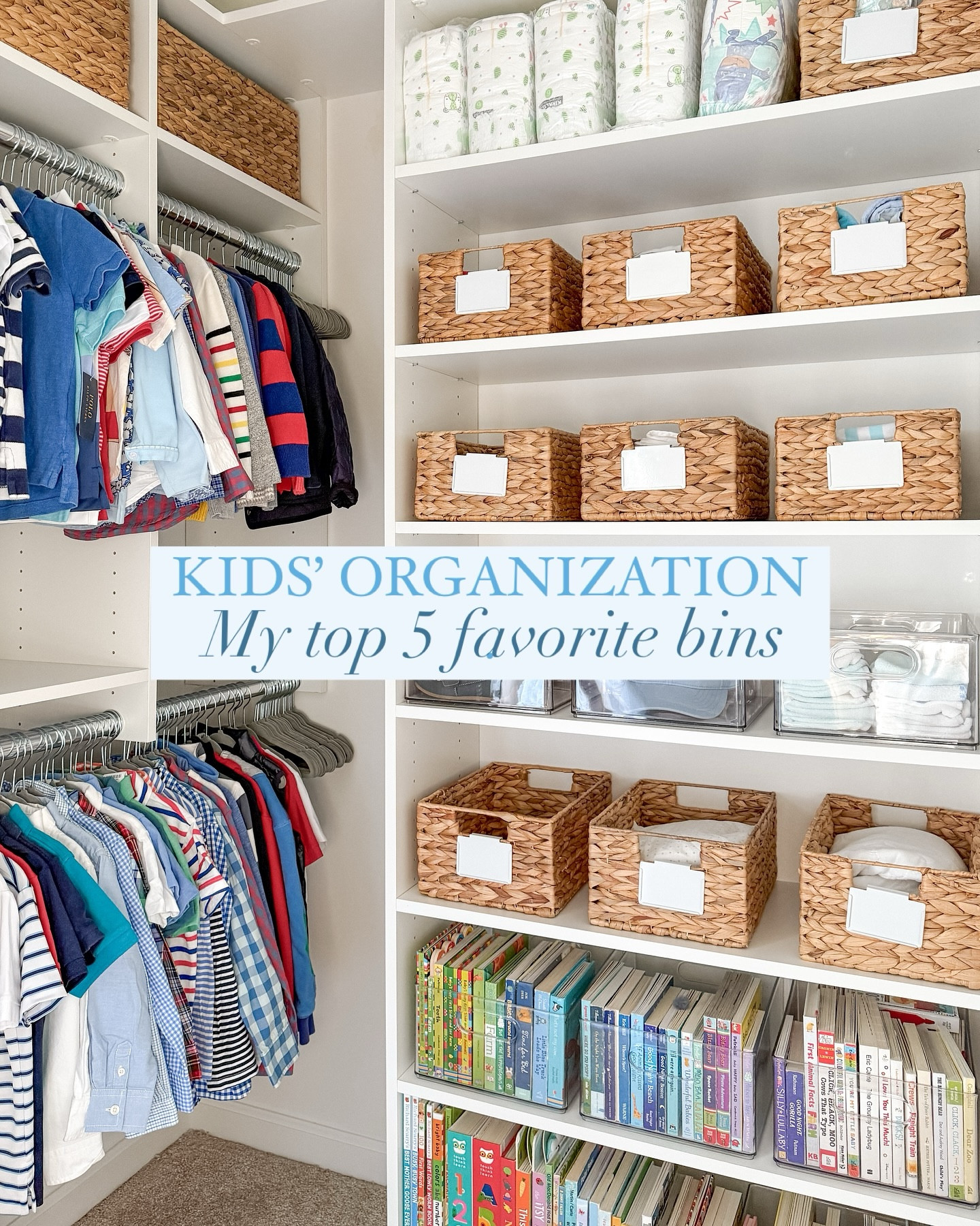 My top 5 favorite organizational bins for kids’ spaces. These are great for organizing clothes, baby items and toys.

#LTKHome #LTKKids #LTKFamily