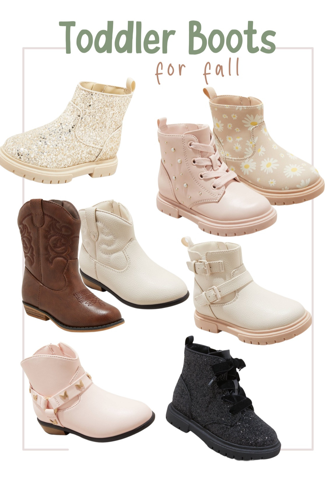 cute fall boots from target for toddlers girl!

fall style, toddler style, girls, toddlers, boots, fall boots, fall season, cold weather

#LTKFallSale #LTKSeasonal #LTKKids