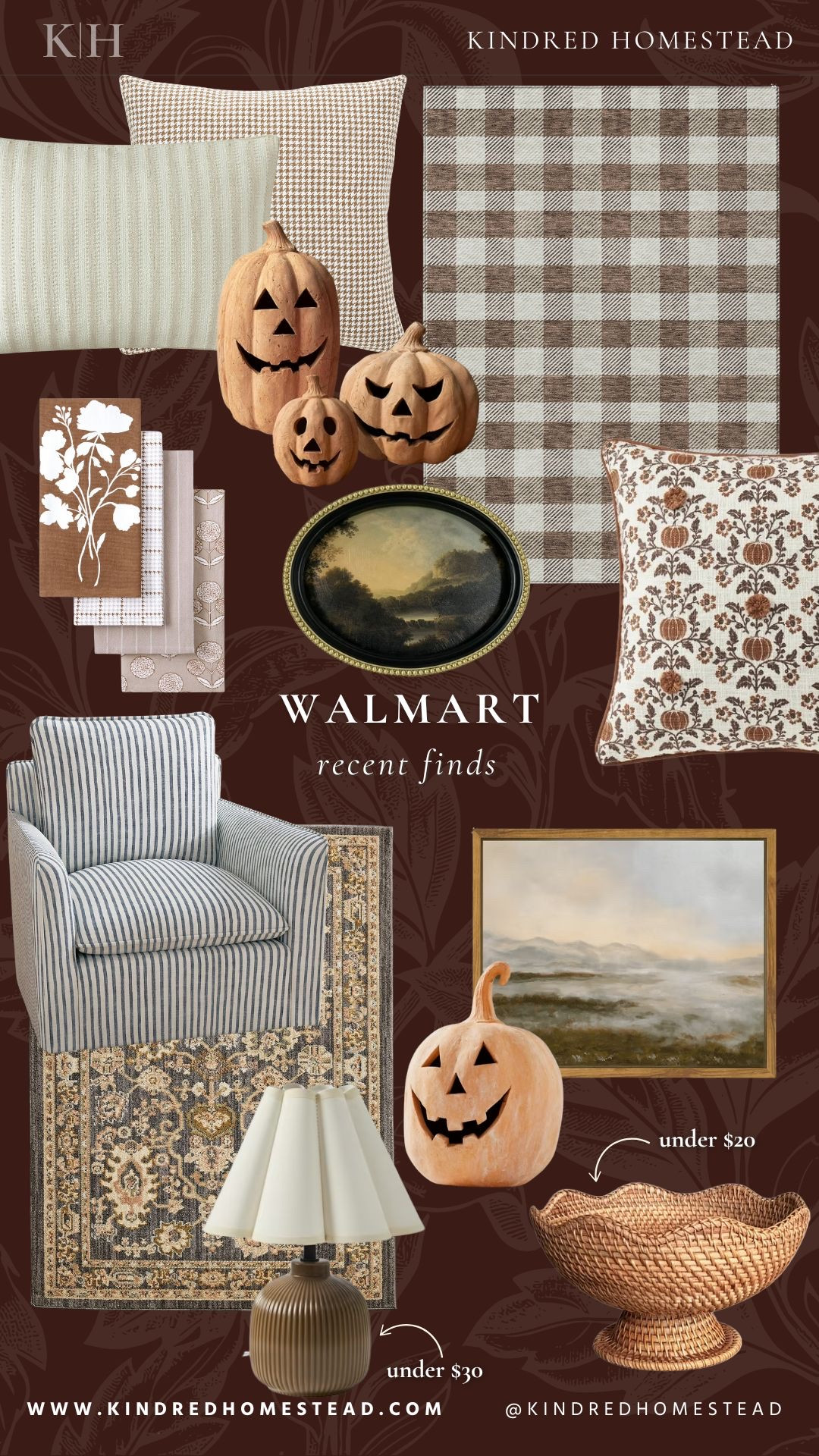 🍁 Autumn refresh, made simple 🍁 From textured throws to timeless accents, Walmart’s home finds are carrying us through fall and well beyond. It’s all about layering cozy details now that transition beautifully into every season. Linked on LTK for you to shop + style your own space.

#kindredhomestead #fallhome #ltkhome


#LTKHome #LTKSeasonal
