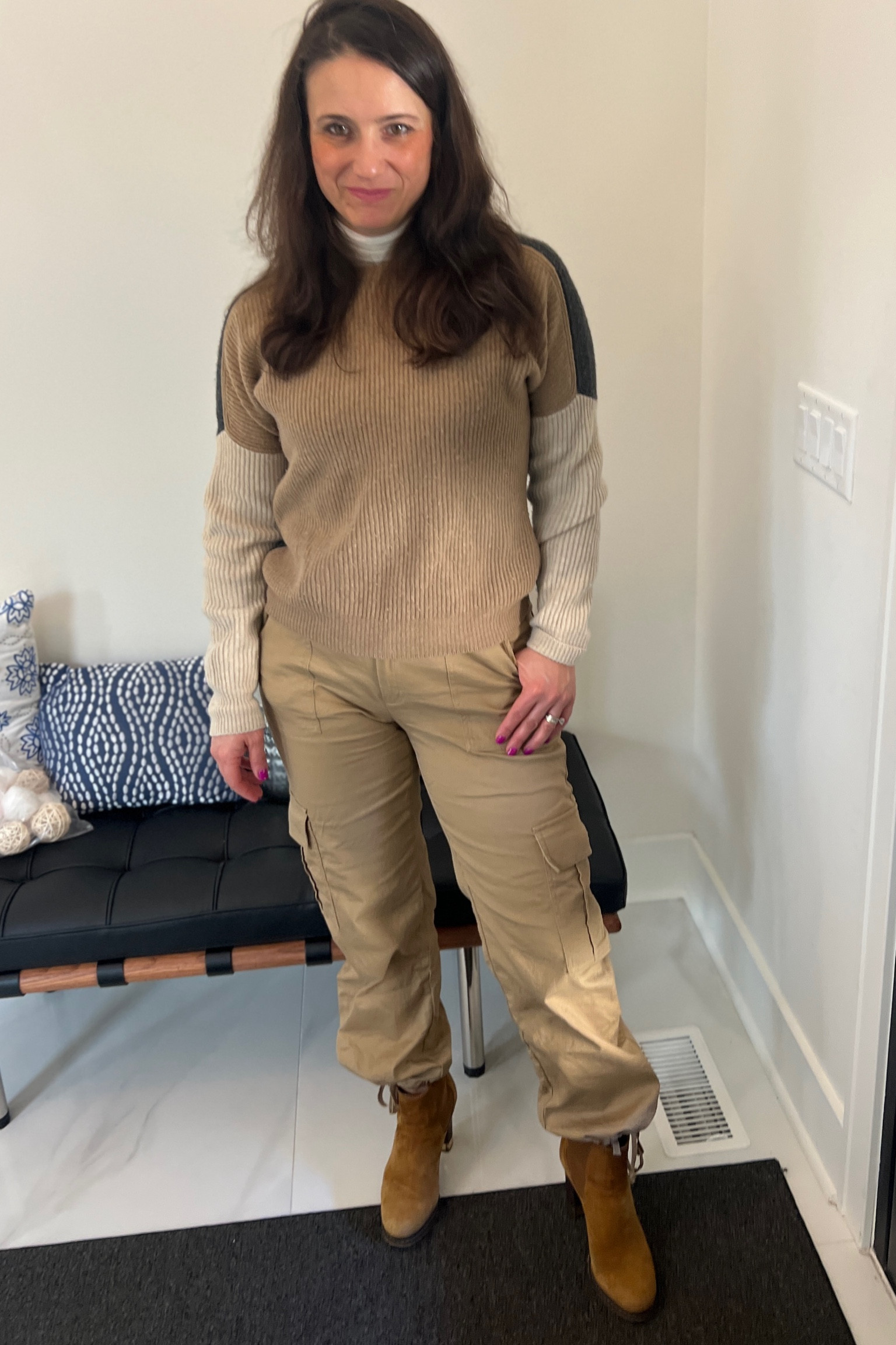 The best cargo pants! 
Perfect for traveling, for spring, summer, but I can’t wear them now with a sweater!

#LTKunder50 #LTKSeasonal #LTKSale