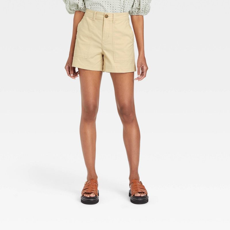 Women's High-Rise Utility Shorts - A New Day™ | Target