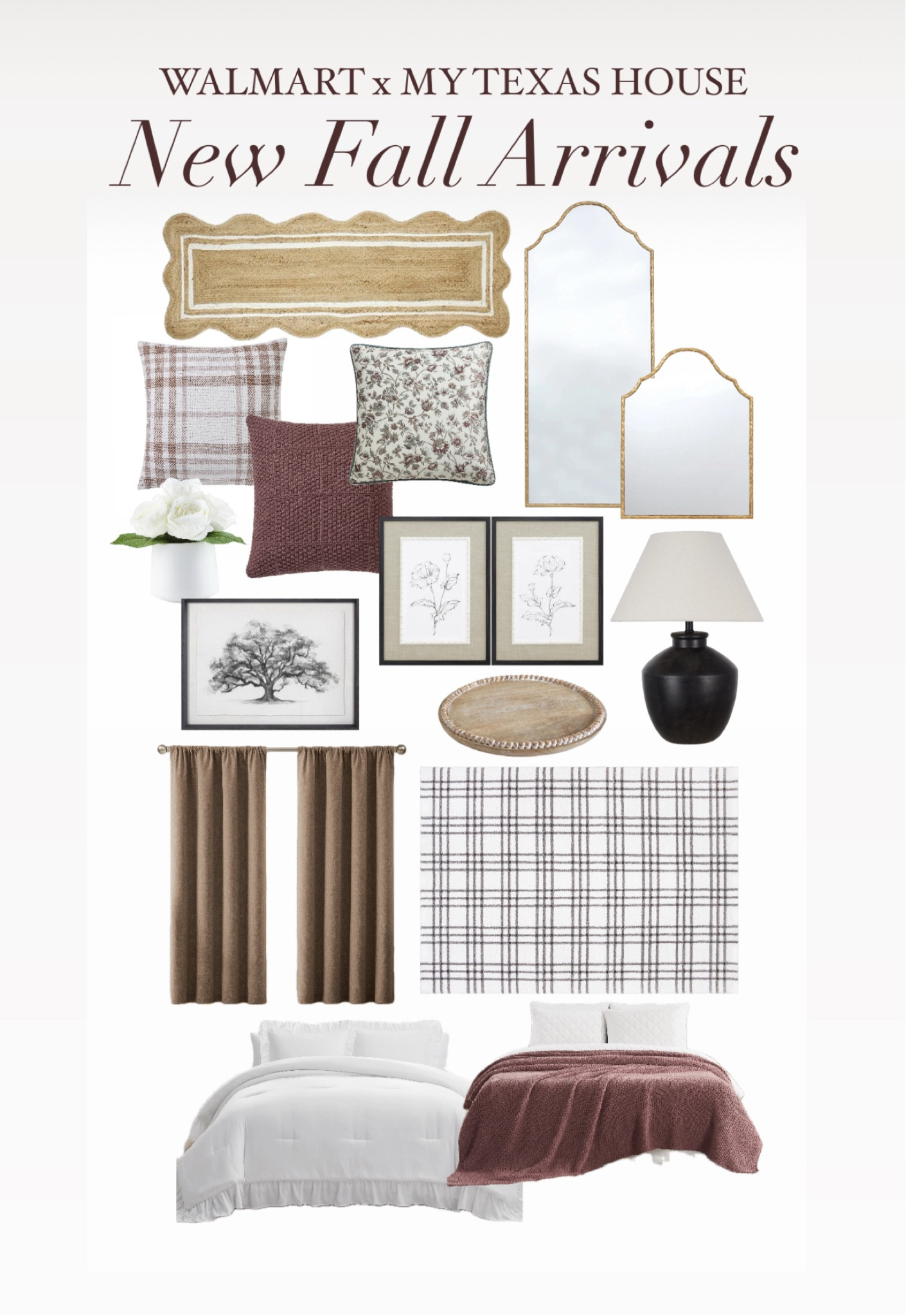 New fall drop from My Texas House at Walmart 

#LTKFindsUnder100 #LTKFindsUnder50 #LTKHome