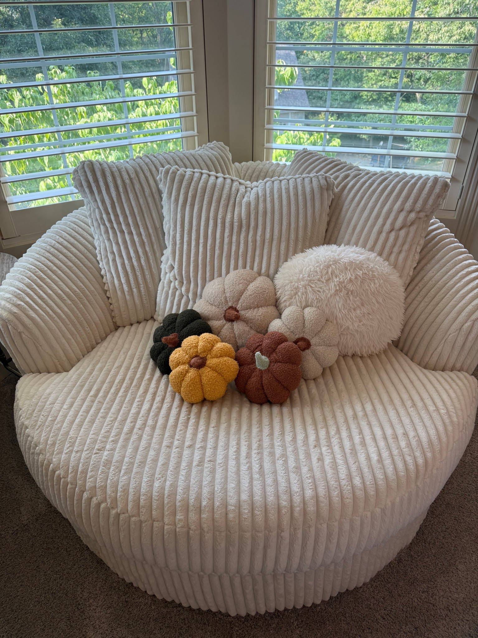 Super cozy 🍂🧡🍁🤍 fall vibes 

#LTKFindsUnder50 #LTKOver40 #LTKHome