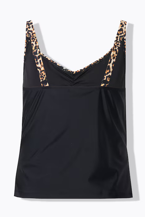Bellieva Tankini-Oberteil ohne Softschalen, Leo | Happy Size - DE